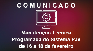 parada programada PJe