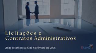 EMAG - Licitações e Contratos Administrativos - De 28 de setembro a 16 de novembro de 2026